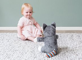 Zazu CHLOE Klaszcząca Przytulanka Kot