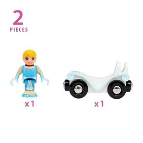 BRIO Disney Princess Królewna Kopciuszek z Wagonikiem