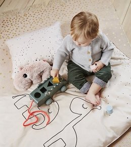 Done by Deer Sorter do Ciągnięcia Croco Green