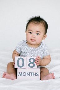 Pearhead Drewniana Metryczka do Zdjęć Pink