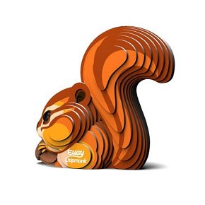 Eugy Układanka Eko 3D Wiewiórka Syberyjska
