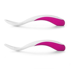 OXO Sztućce Plastikowe 12m+ Pink 4 szt