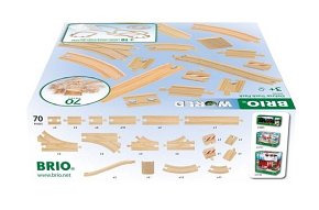 BRIO Word Zestaw Torów Deluxe 70el.