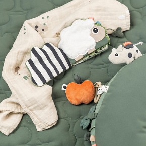 Done by Deer Książeczka Sensoryczna dla Niemowlaka Tiny Farm