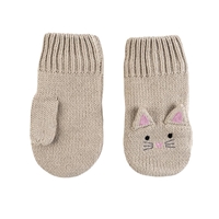 Zoocchini Rękawiczki Dziecięce Kotek 6-12M