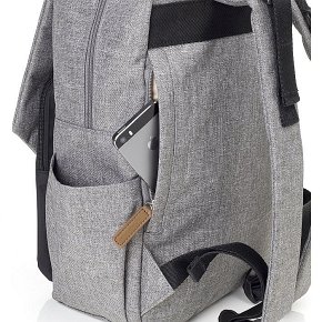 Babymel Plecak dla Taty George Black/Grey