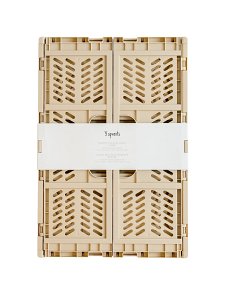 3 Sprouts Skrzynka na Zabawki Składana Large Sand