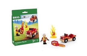 BRIO World Zestaw do Zabawy Strażak