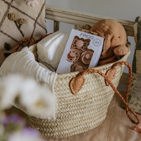 FRIGG Zestaw startowy: 4 smoczki uspokajające Floral Heart - Blus