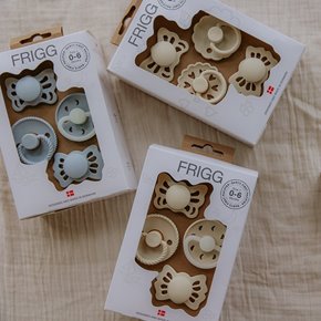 FRIGG Zestaw startowy: 4 smoczki uspokajające Moonlight Sailing -