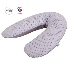 Tineo Poduszka Ciążowa i Poduszka do Karmienia 2w1 Grey