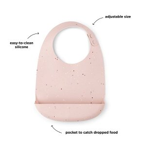 Done by Deer Śliniak Silikonowy Confetti Powder