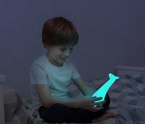 Zazu GINA Latarka dla Dzieci Żyrafa Blue