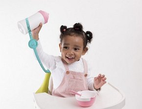 Mombella Uchwyt Podręczny dla Mamy Pink