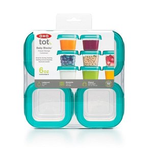 OXO Pojemniki do Zamrażania Żywności 4 szt. 190 ml