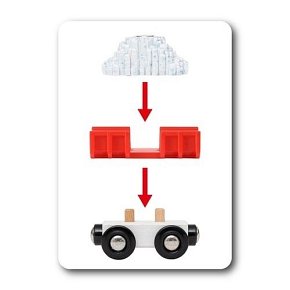 BRIO World Pociąg z Pługiem Śnieżnym