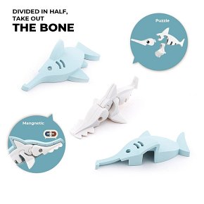 Halftoys Magnetyczna Składana Ryba Piła