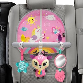 Benbat Pałąk podróżny dwustronny z zabawkami Unicorn