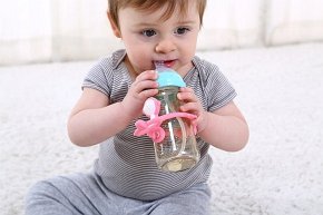 Mombella Gryzak Zabawka Małpka Purple