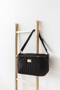 3 Sprouts Organizer Do Wózka Quilted Solid Black