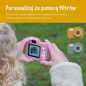 Zazu Fun Aparat Cyfrowy dla Dzieci Green
