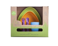 eKoala Zestaw Obiadowy BIOplastik Multicol