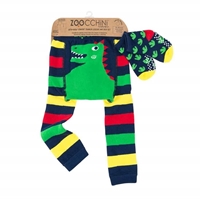 Zoocchini Legginsy i Skarpetki Dinozaur 6-12M