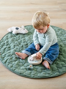 Done by Deer Mata Edukacyjna dla Niemowlaka Tiny Farm Green