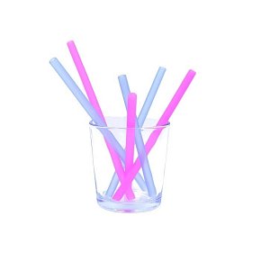 Silikids Słomki Silikonowe Cobalt/Berry