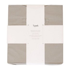 3 Sprouts Pudełko Zamykane Recycled Solid Light Grey