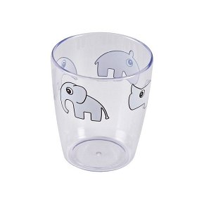 Done by Deer Yummy Kubek Mini Glass Grey