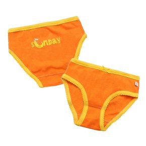 Zoocchini Majtki Dziewczęce Dni Tygodnia 4-5 lat – 7 szt.