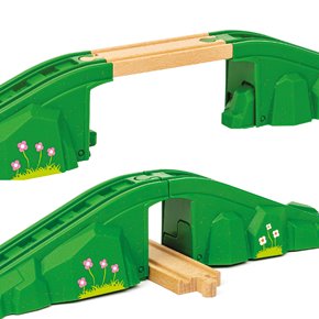 BRIO World Most Modułowy do Kolejki Drewnianej