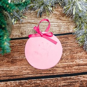 Pearhead Odcisk Rączki Zawieszka Różowa