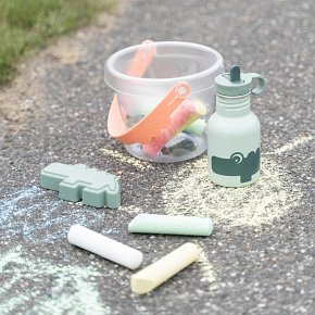 Done by Deer Butelka Stalowa z Ustnikiem 350ml Raffi Mustard