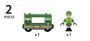 BRIO World Lokomotywa z Maszynistą