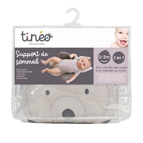 Tineo Podkładka Pod Plecy i Głowę Dla Niemowlaka 2w1 Little Wolf