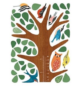 Wallies Naklejki Miarka Wzrostu Las