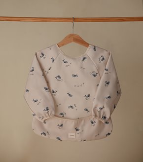 Mushie Śliniak z Rękawami Whales