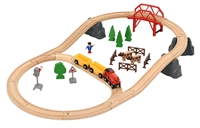 BRIO World Zestaw Kolejki Wieś na Wzgórzu