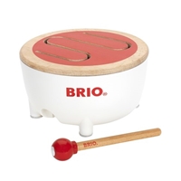 BRIO Drewniany Bębenek Muzyczny