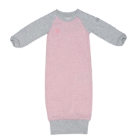 Juddlies Organic Raglan Piżama Pink 0-3 M