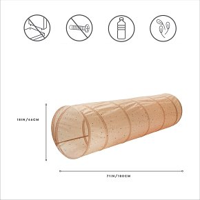 3 Sprouts Tunel do Zabawy Terrazzo Clay
