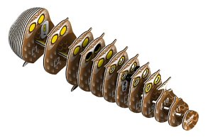 Eugy Układanka Eko 3D Sowa