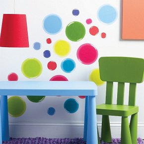 Wallies Naklejki Kropki 3D W13355