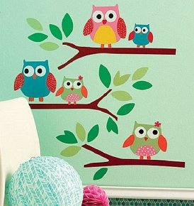 Wallies Naklejki Sowy