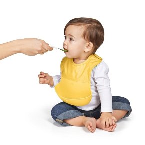 OXO Śliniak Zwijany Yellow