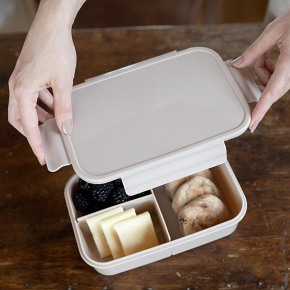 3 Sprouts Lunchbox Bento Taupe