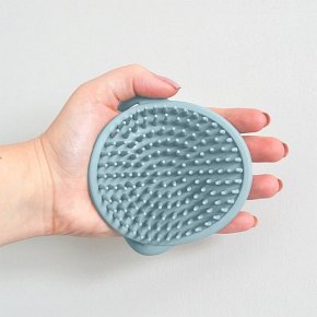 Shnuggle Szczotka Silikonowa do Włosów dla Niemowląt Blue