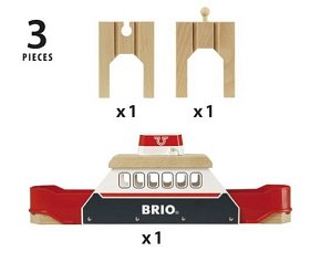 BRIO World Prom Kolejowy Światło i Dźwięk